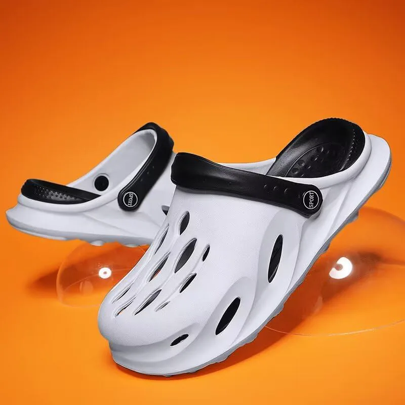 

Мужские модные сандалии на толстой подошве для прогулок, спорта и водных активностей Zonkacen, белый