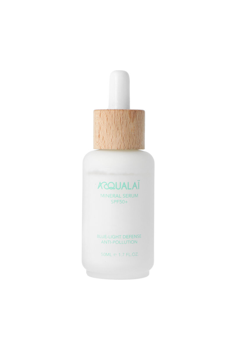Сыворотка — Acqualai Blue Defense Mineral Serum Spf50+, для лица, Inna Marka, 50 мл — фото 2