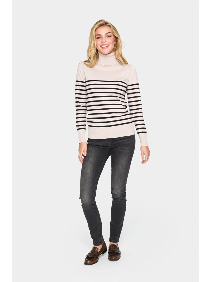 

Водолазка MilaSZ прямого кроя в полоску Grey Morn Mila SAINT TROPEZ