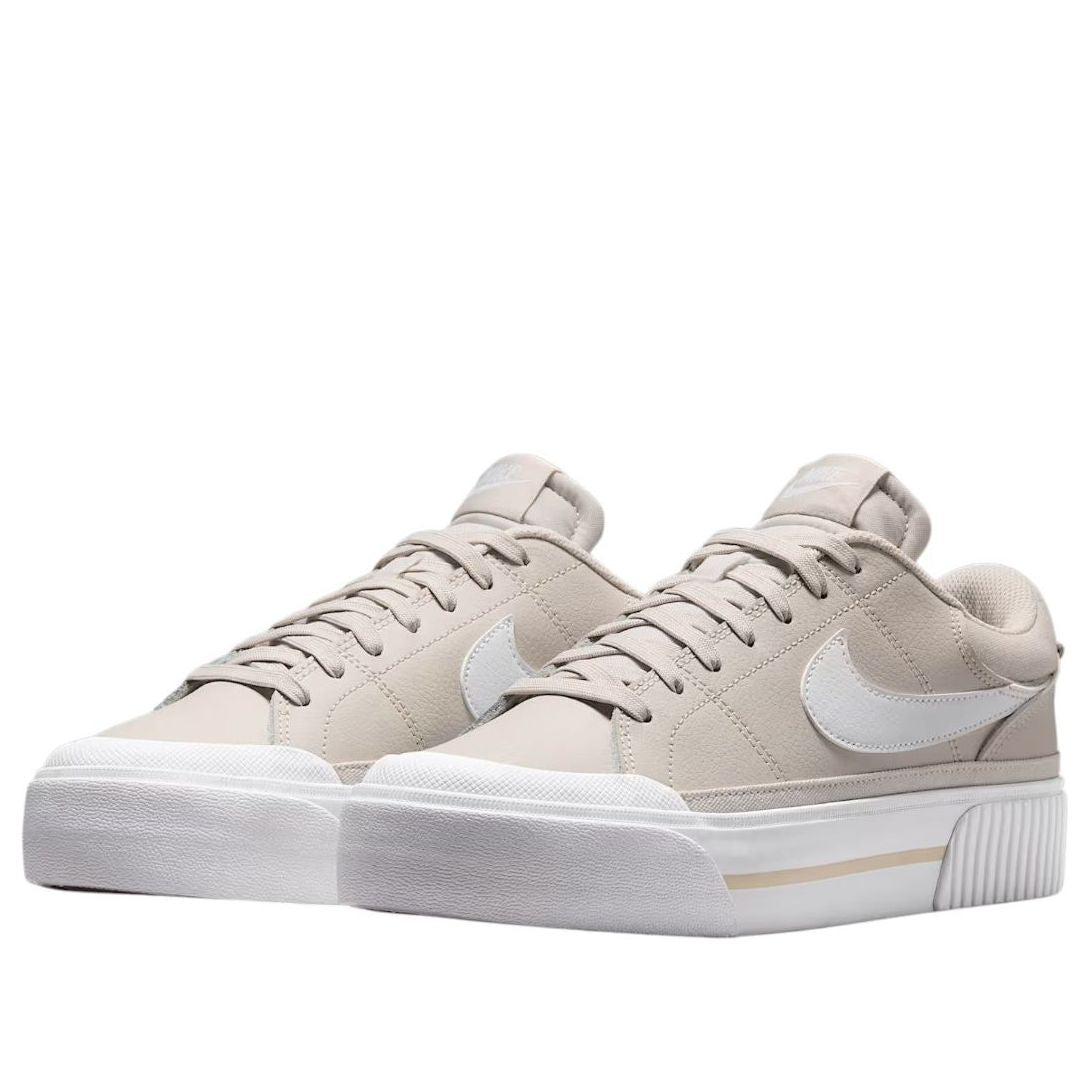 Кроссовки (WMNS) Nike Court Legacy Lift 'Light Orewood Brown White' — фото 2