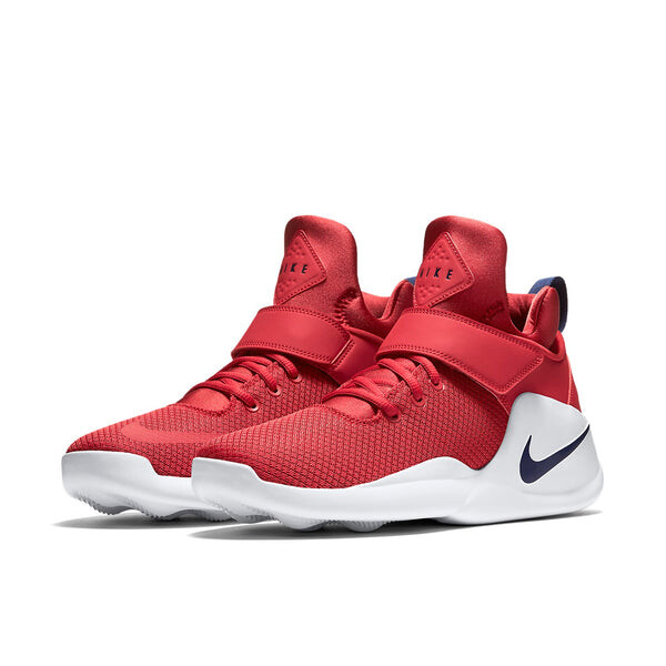 Кроссовки kwazi back to the future сокращенное издание красные Nike, белый — фото 3