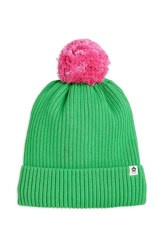 

Детская шапка Mini Rodini из хлопка, зеленый