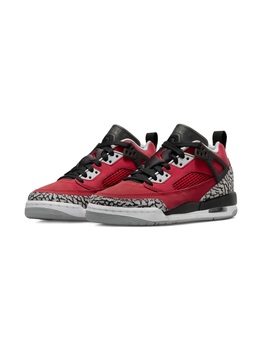 Кроссовки Jordan Spizike Low Toro - Gym Red/Wolf Grey/Cool Grey/Black Jordan Kids, красный — фото 2
