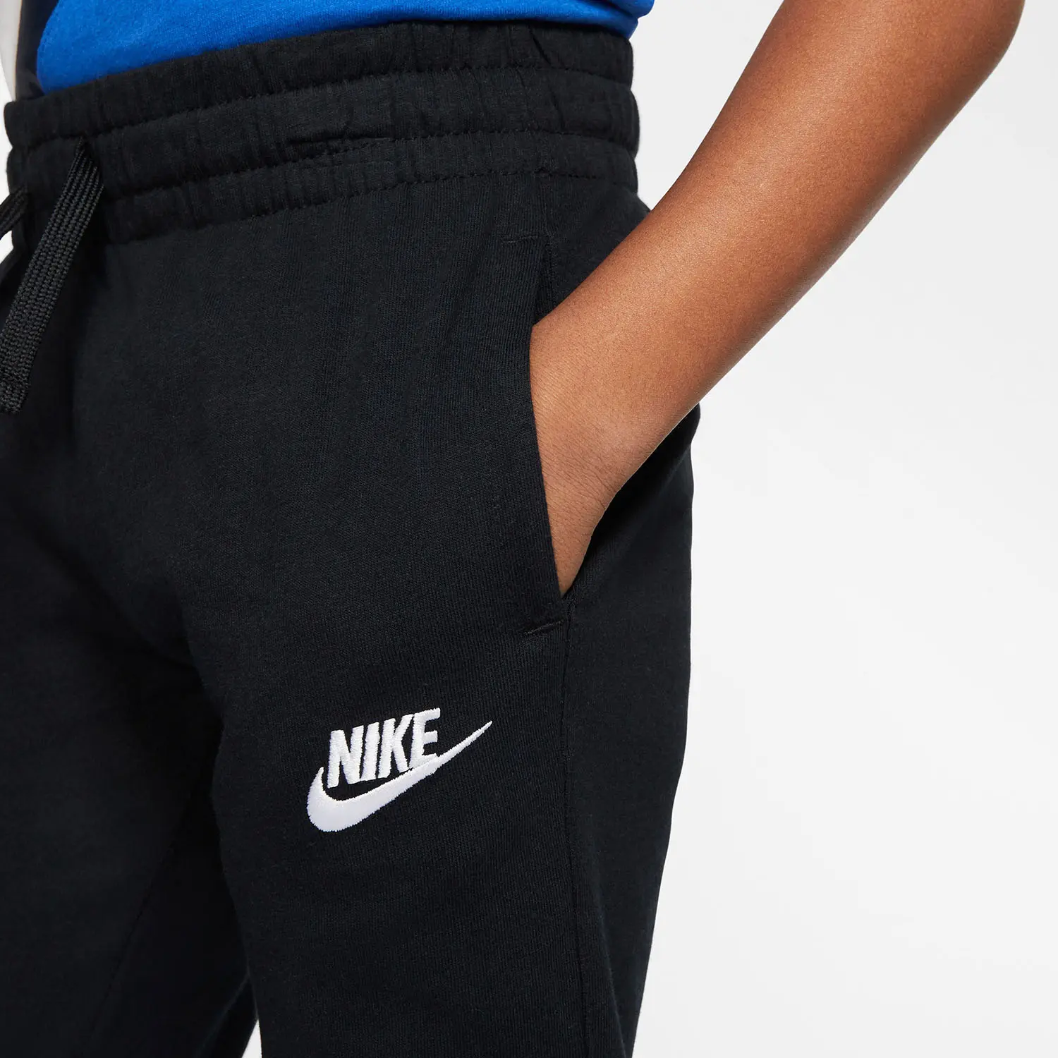 Детские спортивные штаны Nike для дошкольников, черные — фото 4