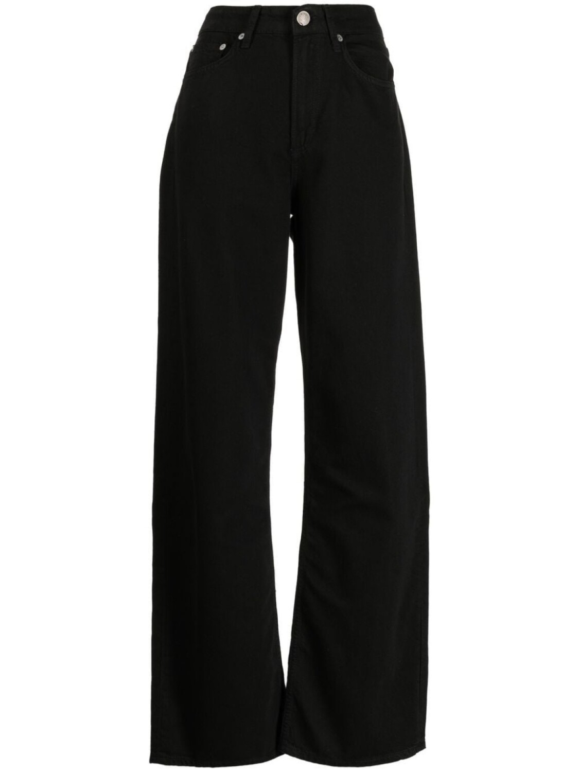 

rag & bone брюки Logan широкого кроя, черный
