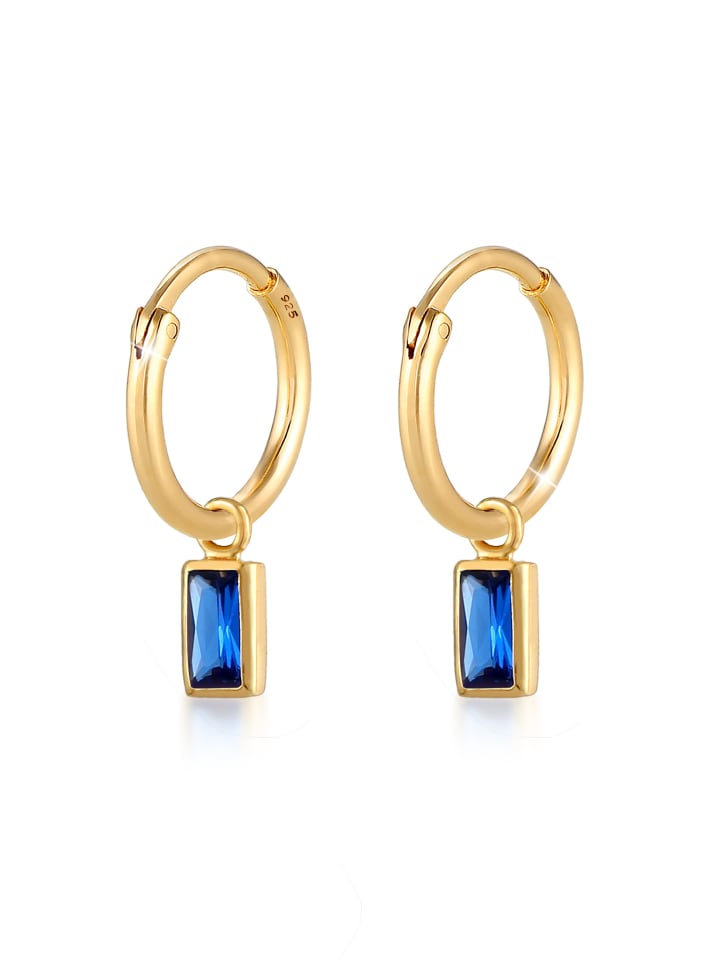 

Elli Серьги из серебра 925 пробы с золотым покрытием