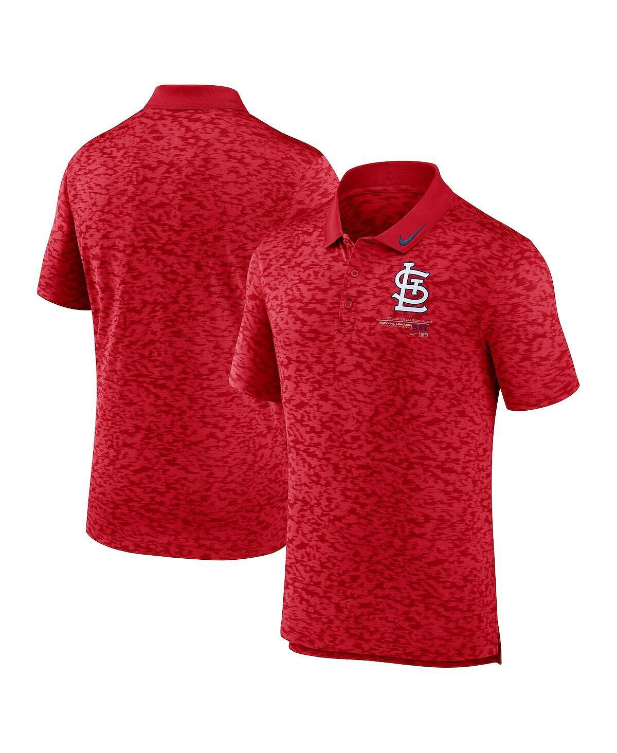 

Мужская красная рубашка-поло St. Louis Cardinals Next Level Nike
