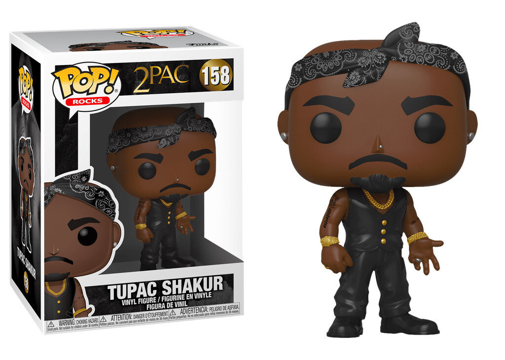 

Funko POP! Rocks, коллекционная фигурка, 2 шт, Тупак Шакур, 158