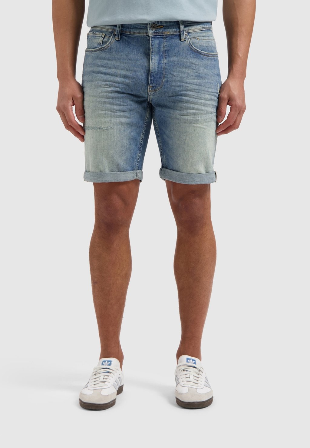 

Джинсовые шорты SLIM FIT Pure Path, цвет Denim Blue Green