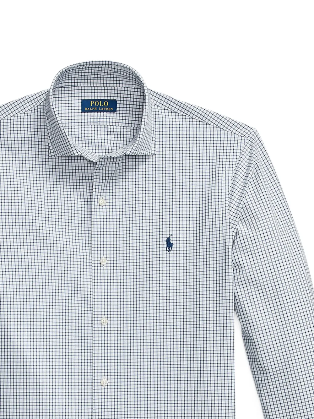 Рубашка в клетку с логотипом Polo Pony Polo Ralph Lauren, белый — фото 2