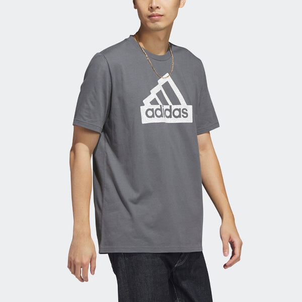 Футболка с графическим принтом «City Escape» Adidas, серый — фото 4