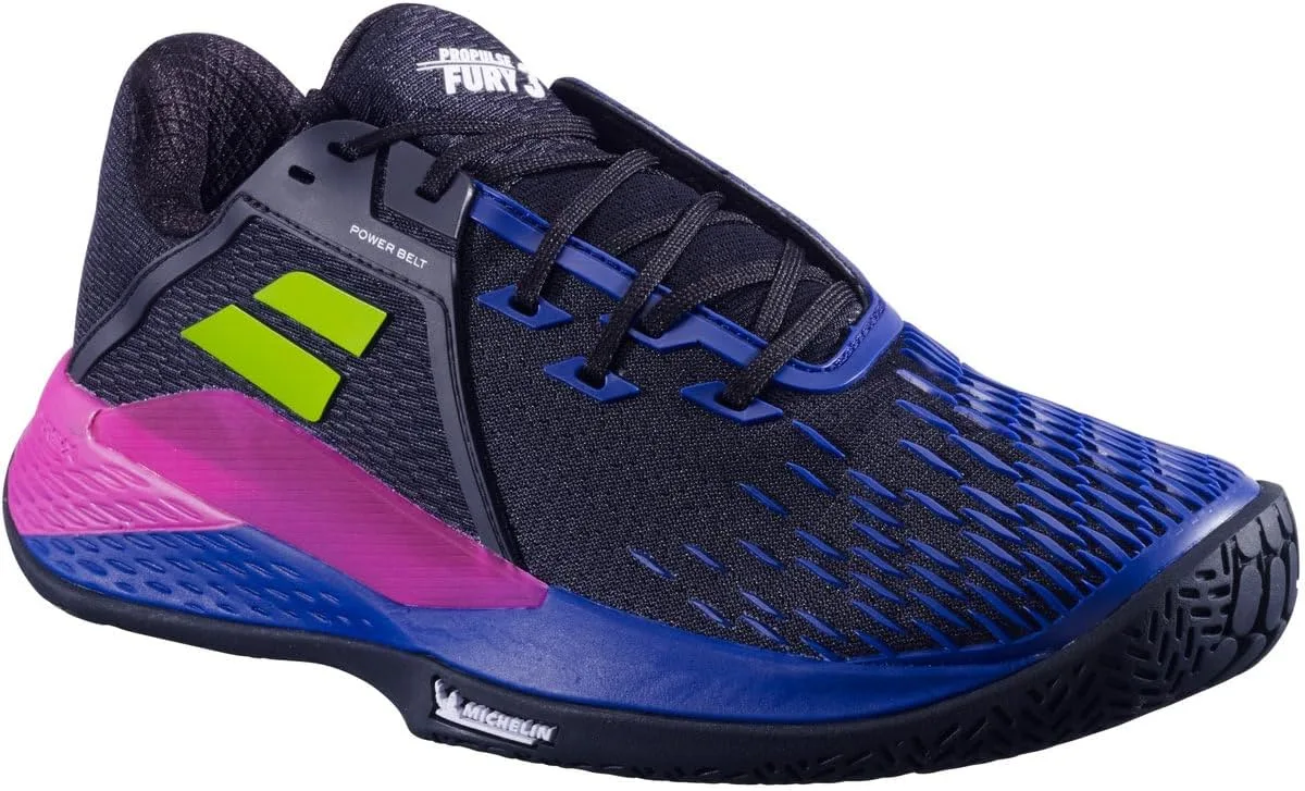 Мужские гимнастические туфли Zapatillas De Tenis para Hombre Propulse Fury 3 Blanco Babolat, синий — фото 3