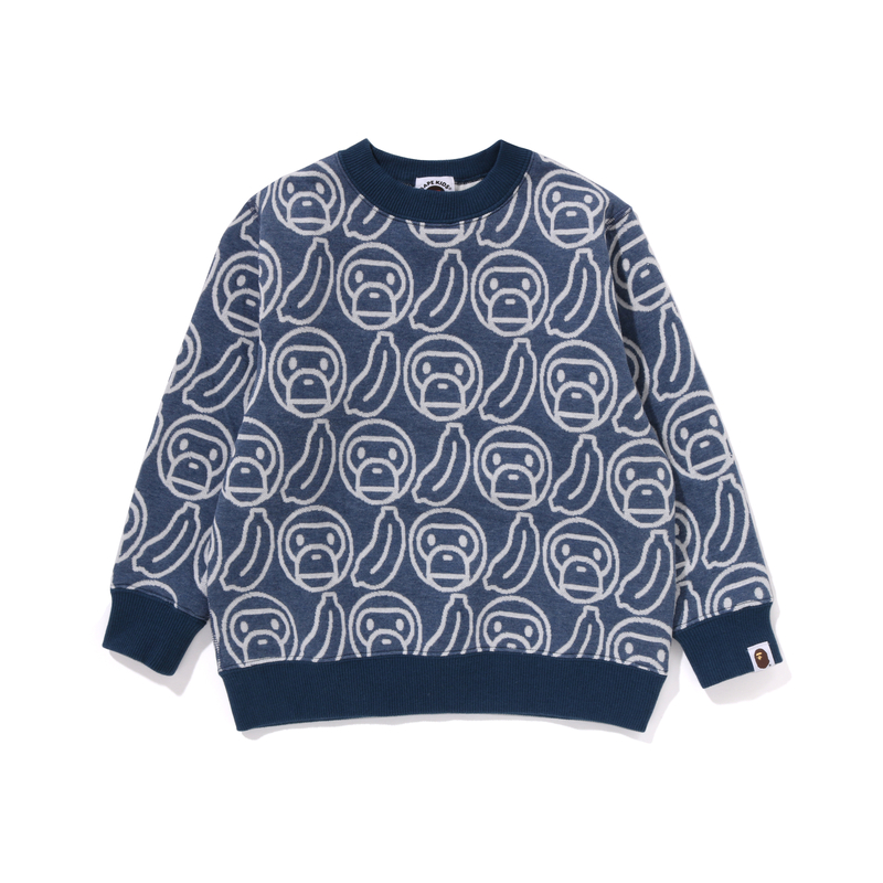 Свитшот для детей 3-7 лет A BATHING APE, желтый YEX — фото 2