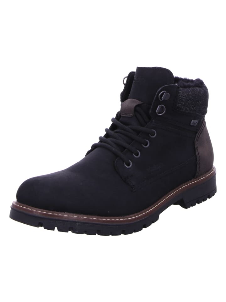 

Сапоги rieker Schnürstiefel Mit Tex, черный