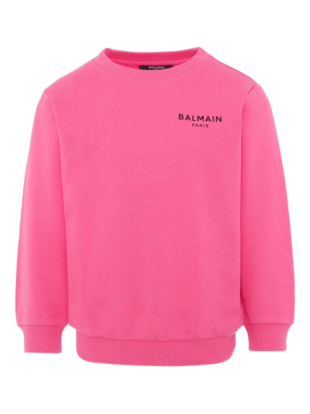 

Толстовка с логотипом Balmain Kids, розовый