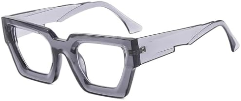 

Женские модные солнцезащитные очки для активного отдыха в стиле ретро, ​​желто-синие линзы, защита от УФ-излучения UV400. Мужские модные солнцезащитные очки MTZJH, Grey Clear