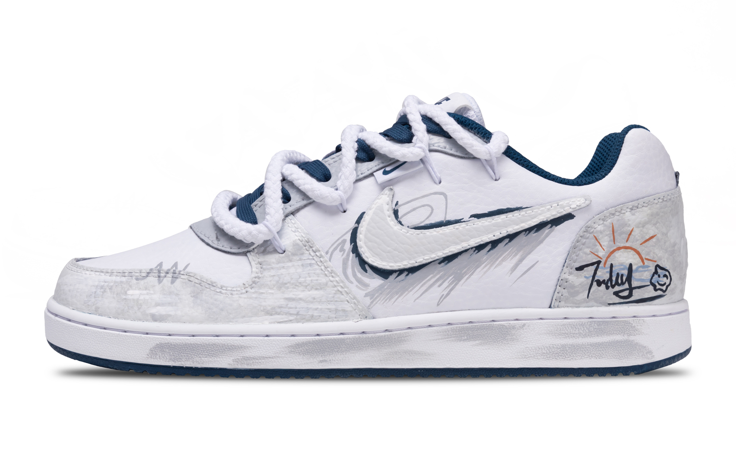 

Nike Eberson rhapsody after the rain устойчивые к истиранию низкие кроссовки для скейтбординга мужские white gray