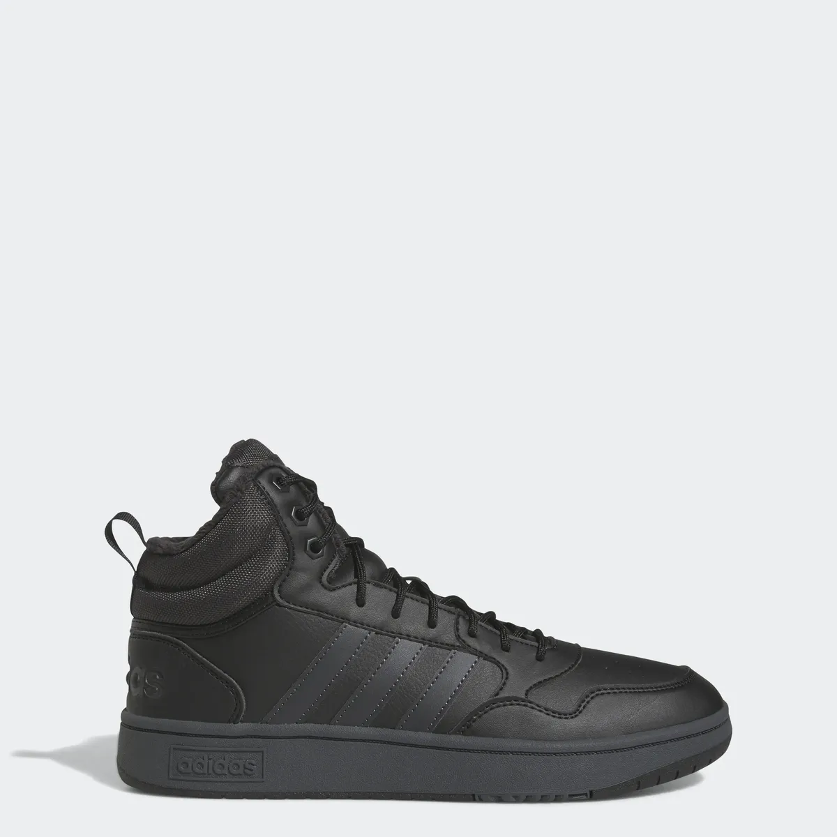 Зимние кроссовки adidas Hoops 3.0 Mid с меховой подкладкой — фото 4