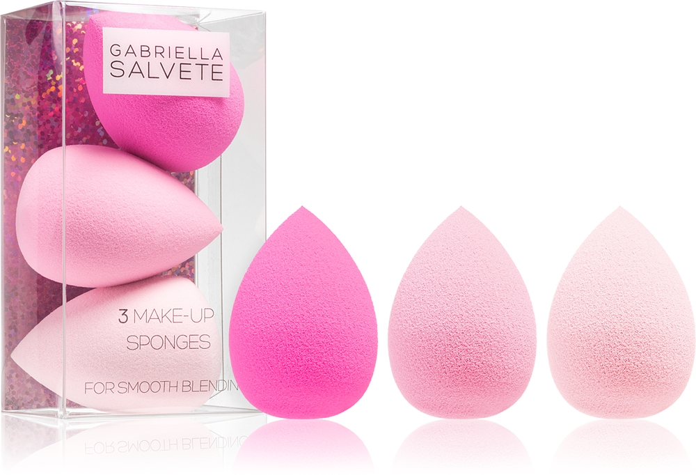 

Инструменты губка для макияжа губка для макияжа Gabriella Salvete, 3 шт