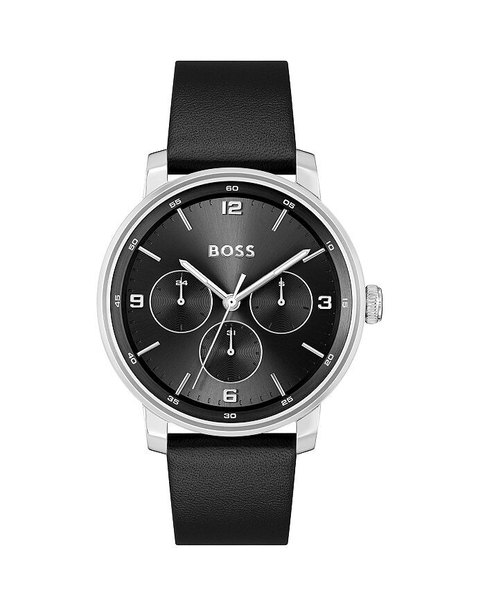 

Часы BOSS Hugo Boss Contender, 44 мм, черный
