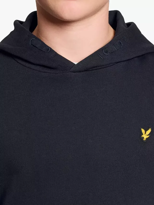Детская толстовка, темно-синяя Lyle & Scott — фото 3