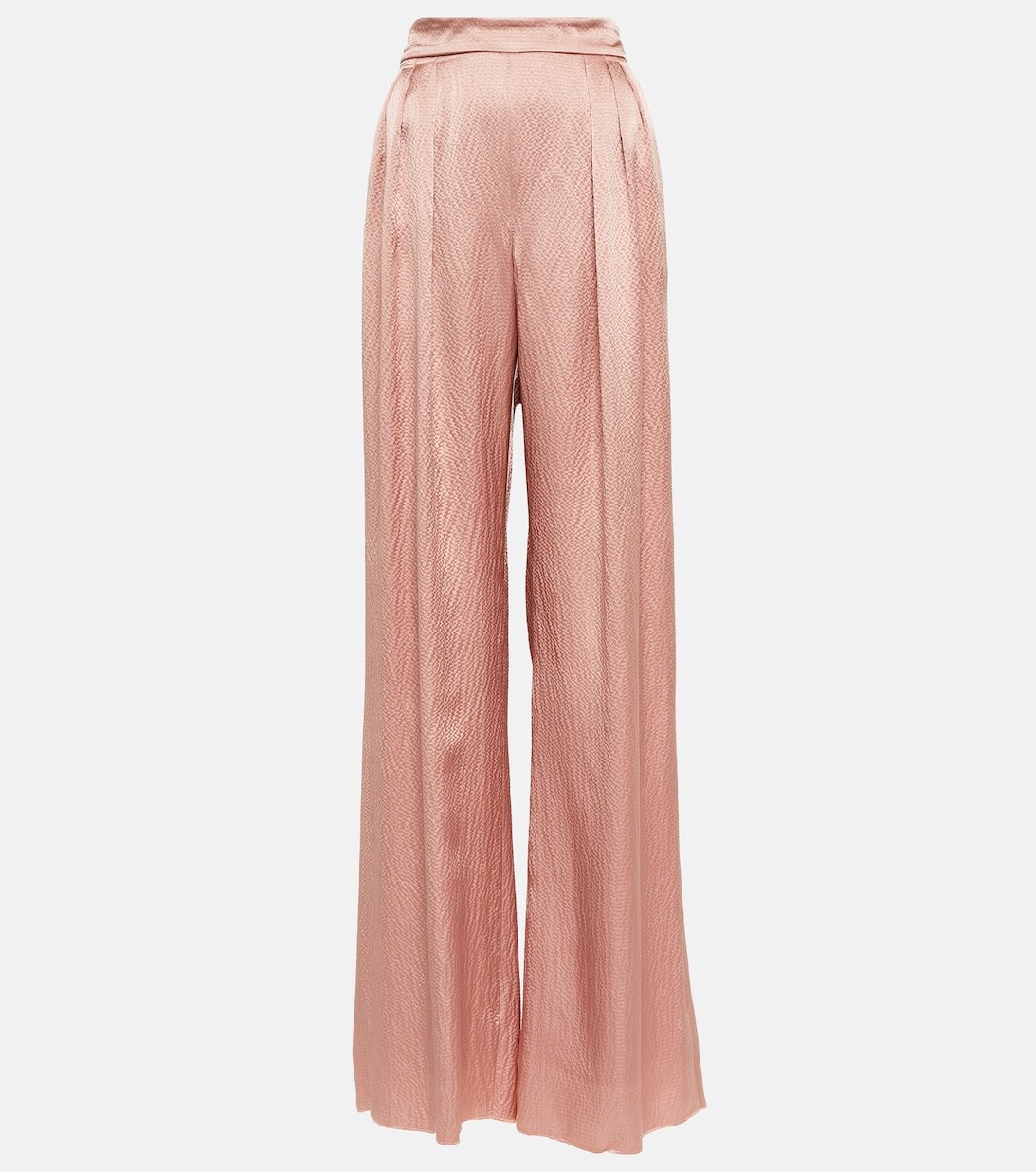 

Широкие брюки Bridal Uncino со складками MAX MARA, розовый