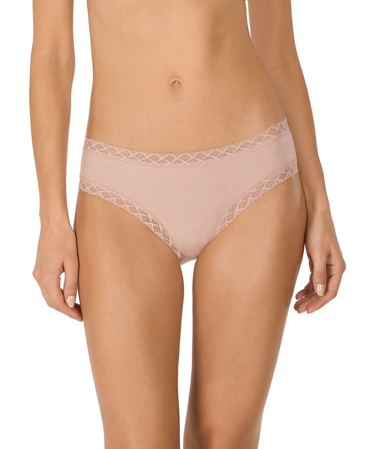 

Хлопковые трусы Bliss с кружевной отделкой 156058 Natori