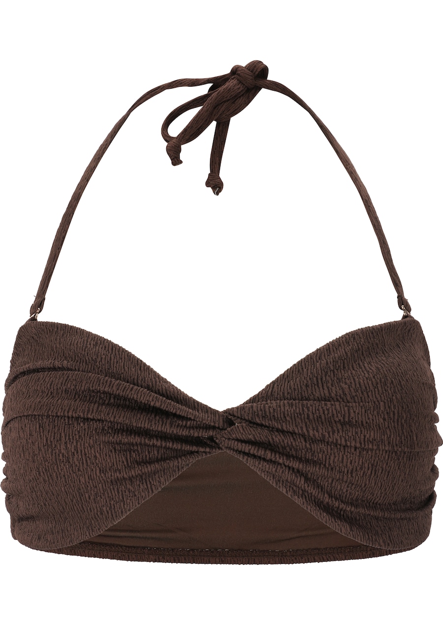 

Треугольный бикини-топ Athlecia Larinie, темно-красный