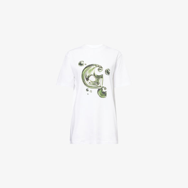 

Футболка Carhartt Wip Solar Chrome с принтом, белый