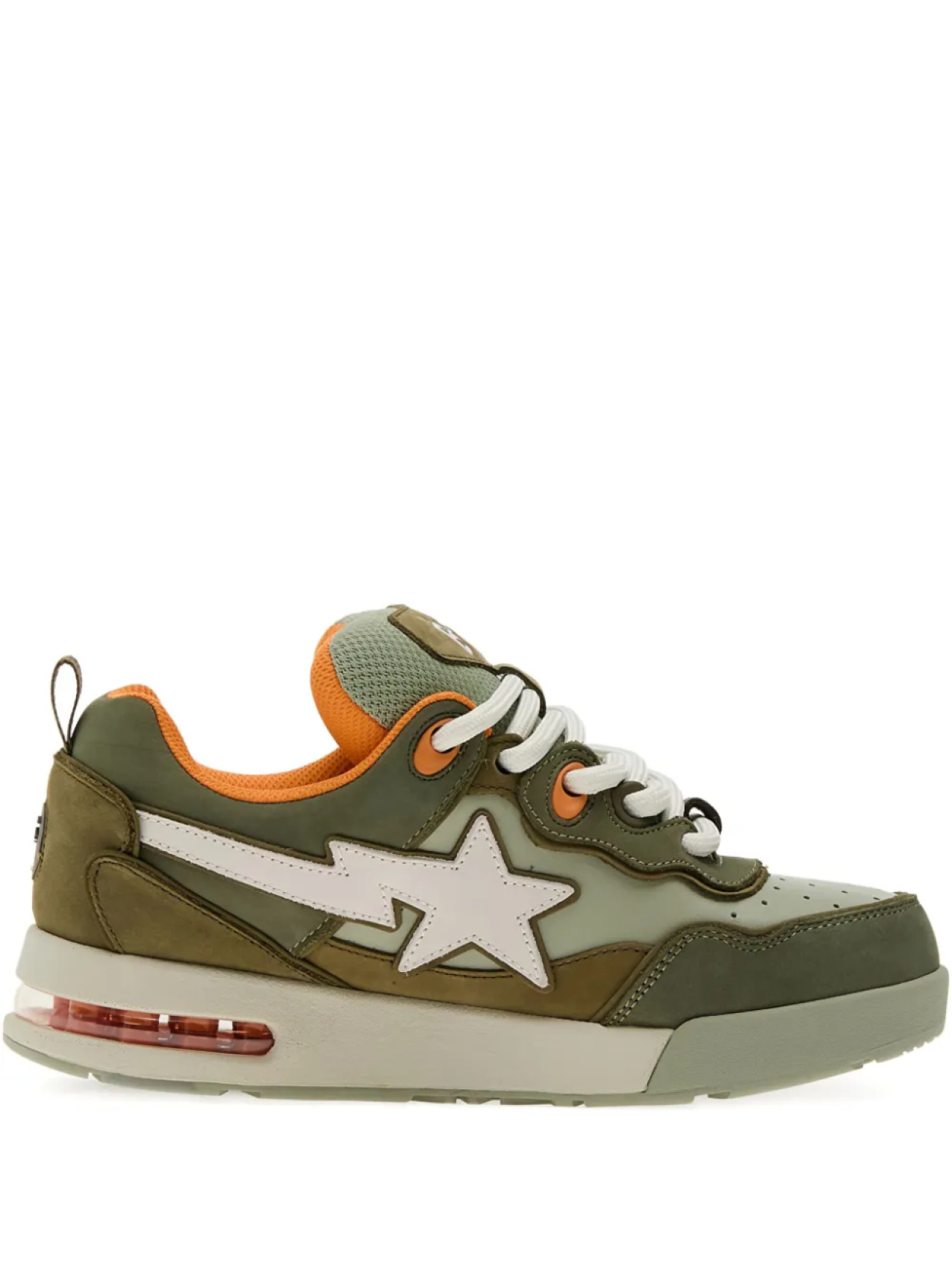 

Кроссовки BATHING APE Flip Sta M1 со звездами A Bathing Ape, зеленый