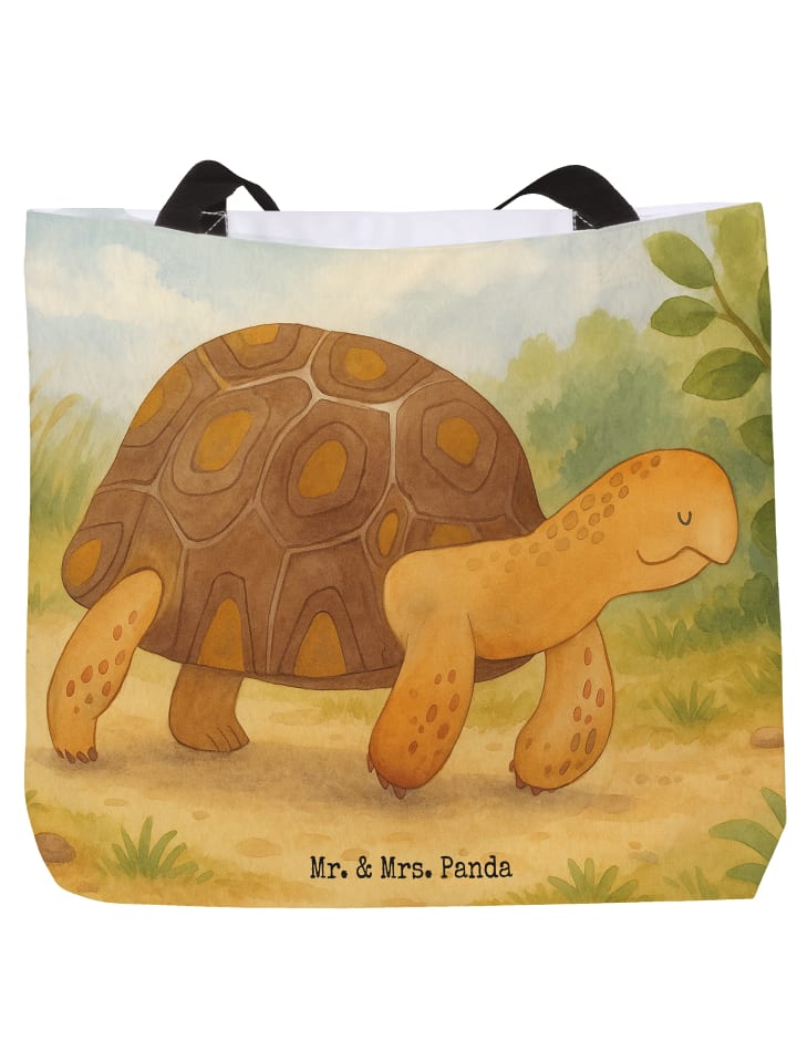 

Mr. & Mrs. Panda Сумка Turtle от MHerzieren, дизайн без надписей, белого цвета