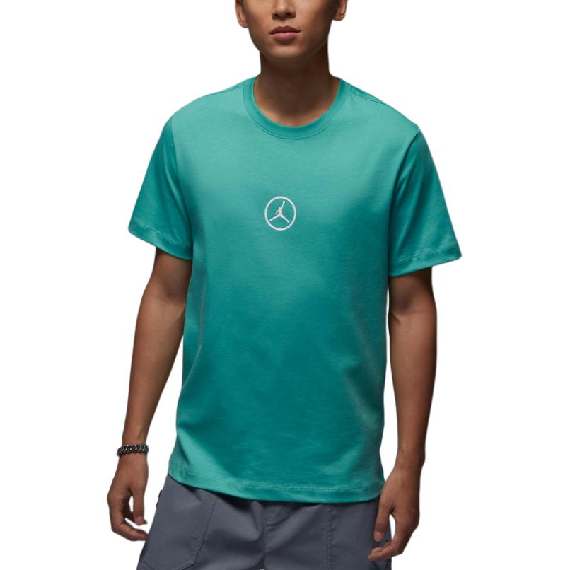 

Jordan Футболка мужская Washable Water Duck Cyan/White/Black, Белый, Jordan Футболка мужская Washable Water Duck Cyan/White/Black