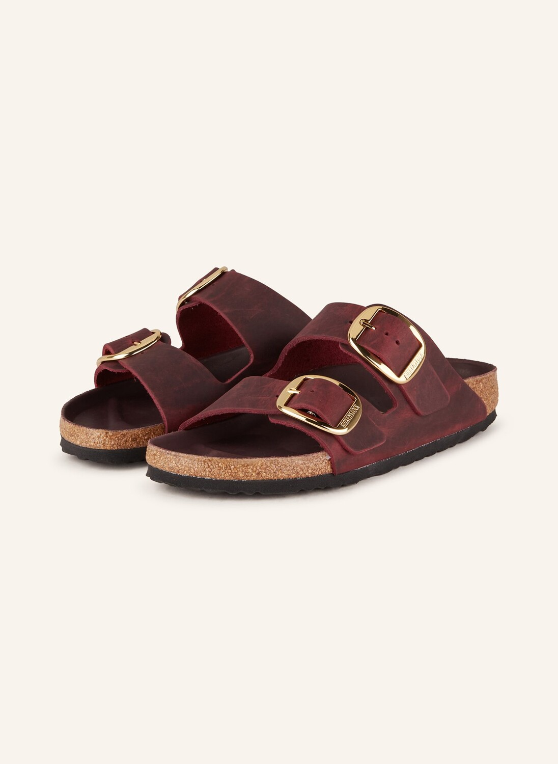 

Мюли Arizona с большой пряжкой Birkenstock, красный