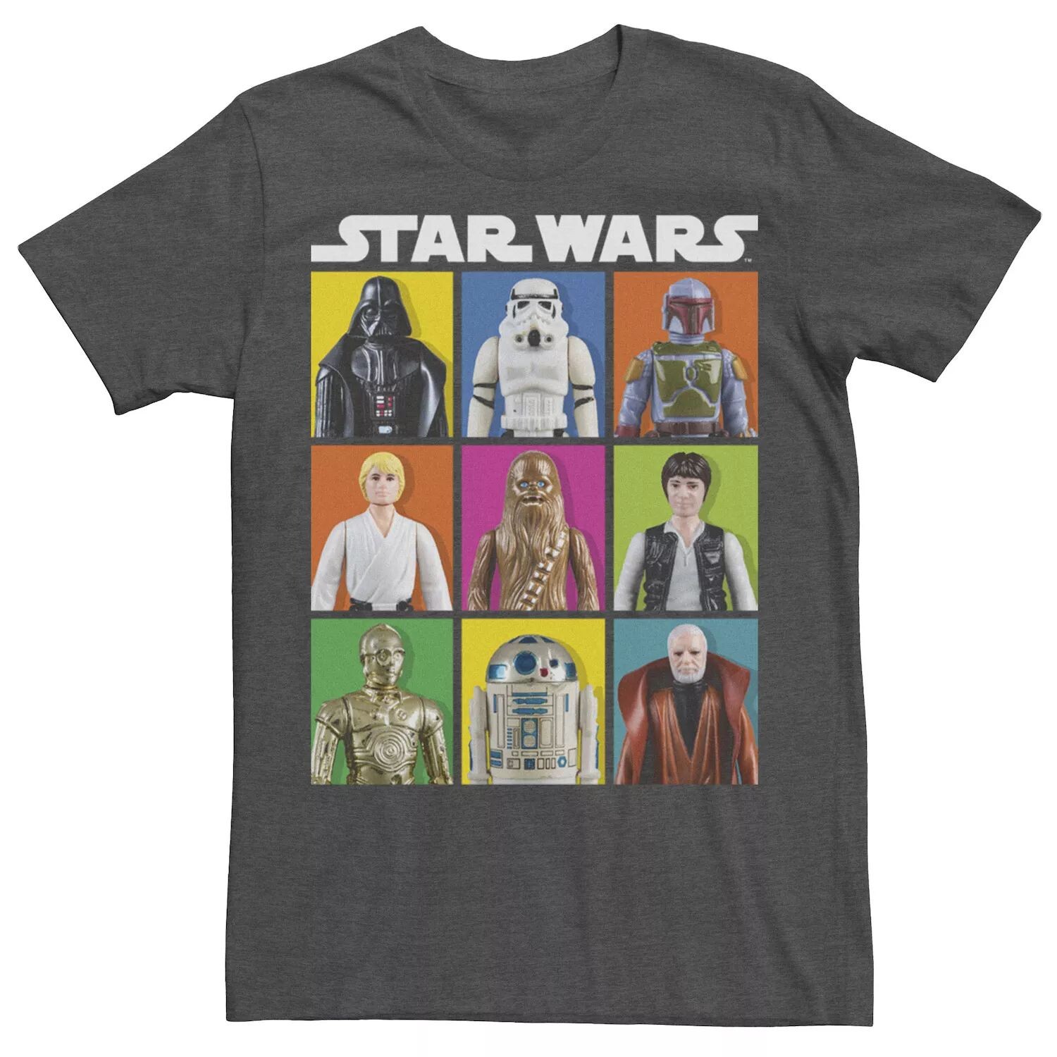 

Мужская футболка с вставками в виде коробки для игрушек Group Shot Star Wars