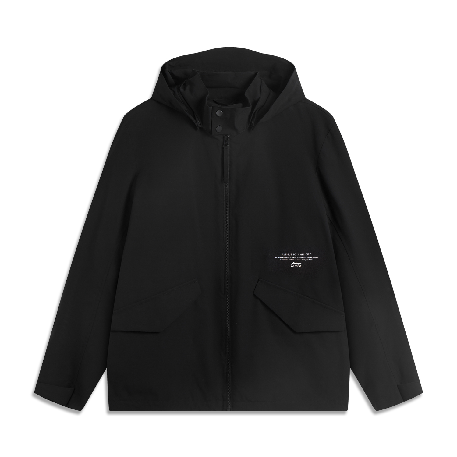 

LINING Куртка спортивная мужская черная, Black