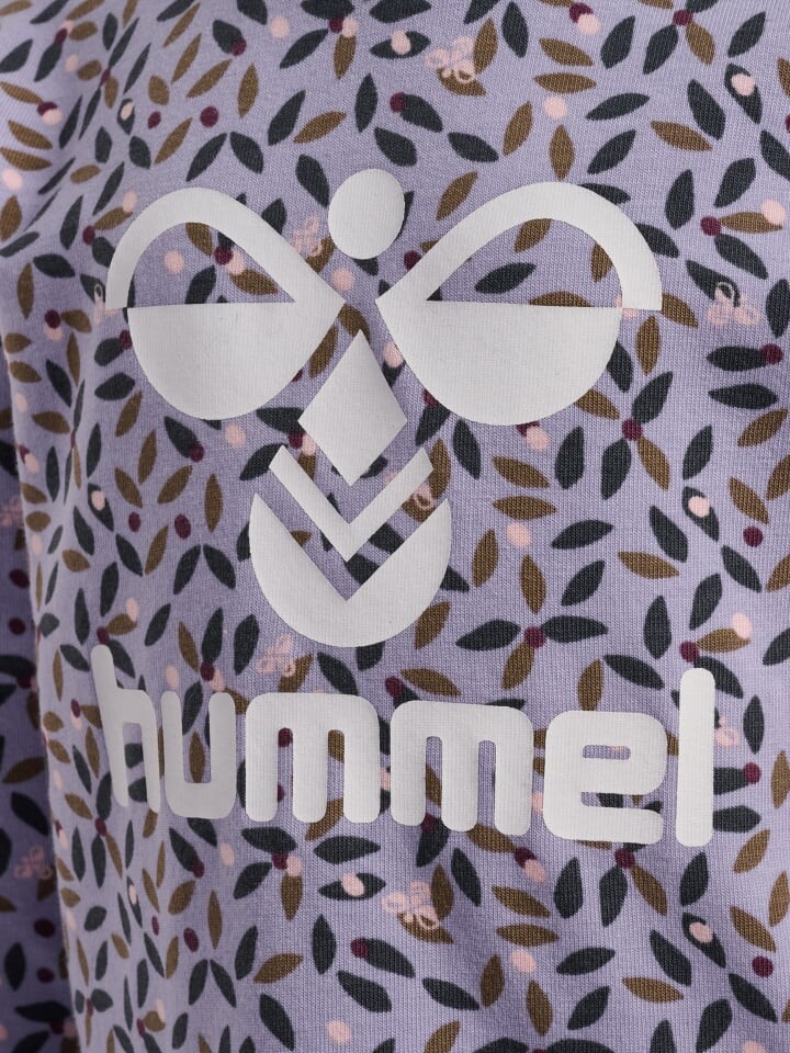 Футболка Hummel L/S Hmlelvina Mädchen, цвет wisteria — фото 3