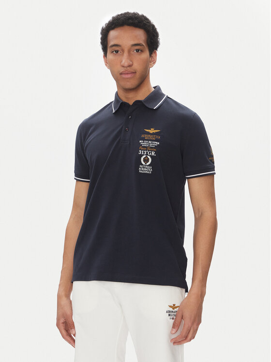 

Рубашка поло стандартный крой 251PO1853P191 Aeronautica Militare, синий