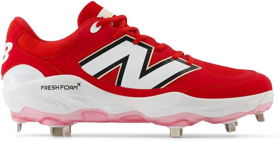 Мужские кроссовки New Balance Fresh Foam X 3000 V7, Team Red/White — фото 2