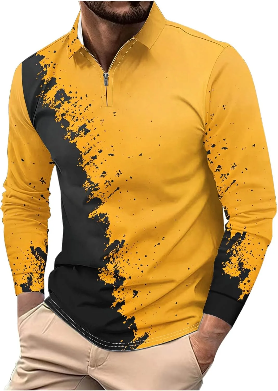 

Футболка Cambkatl с длинным рукавом и воротником-стойкой