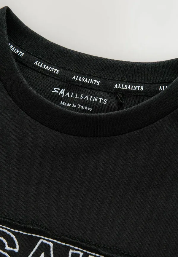 Футболка Regular fit oversized underground crew cotton, Smallsaints, черный — фото 3