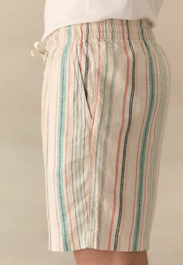 Шорты Next, multi stripe, разноцветная полоска — фото 4