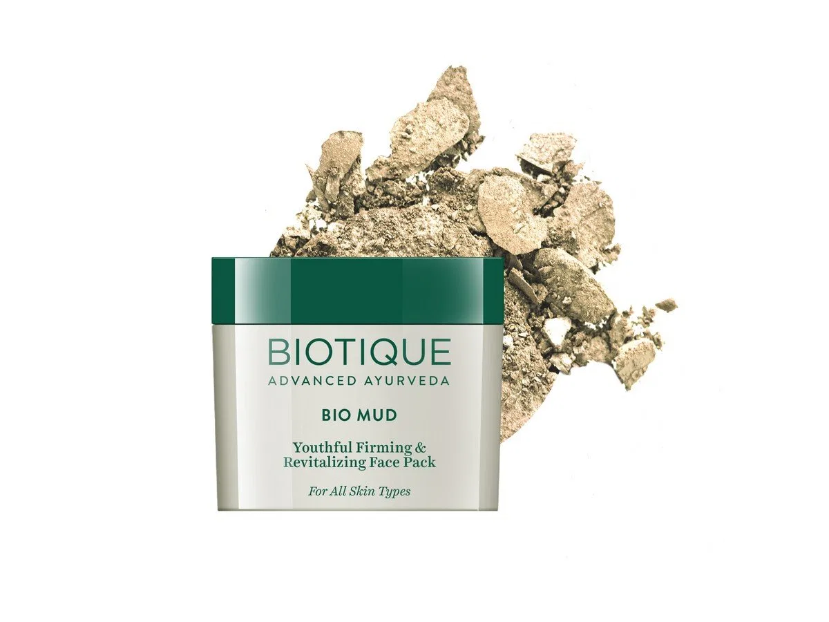 Маска для лица Biotique — Омолаживающая и восстанавливающая Bio Mud, 75 г — фото 3