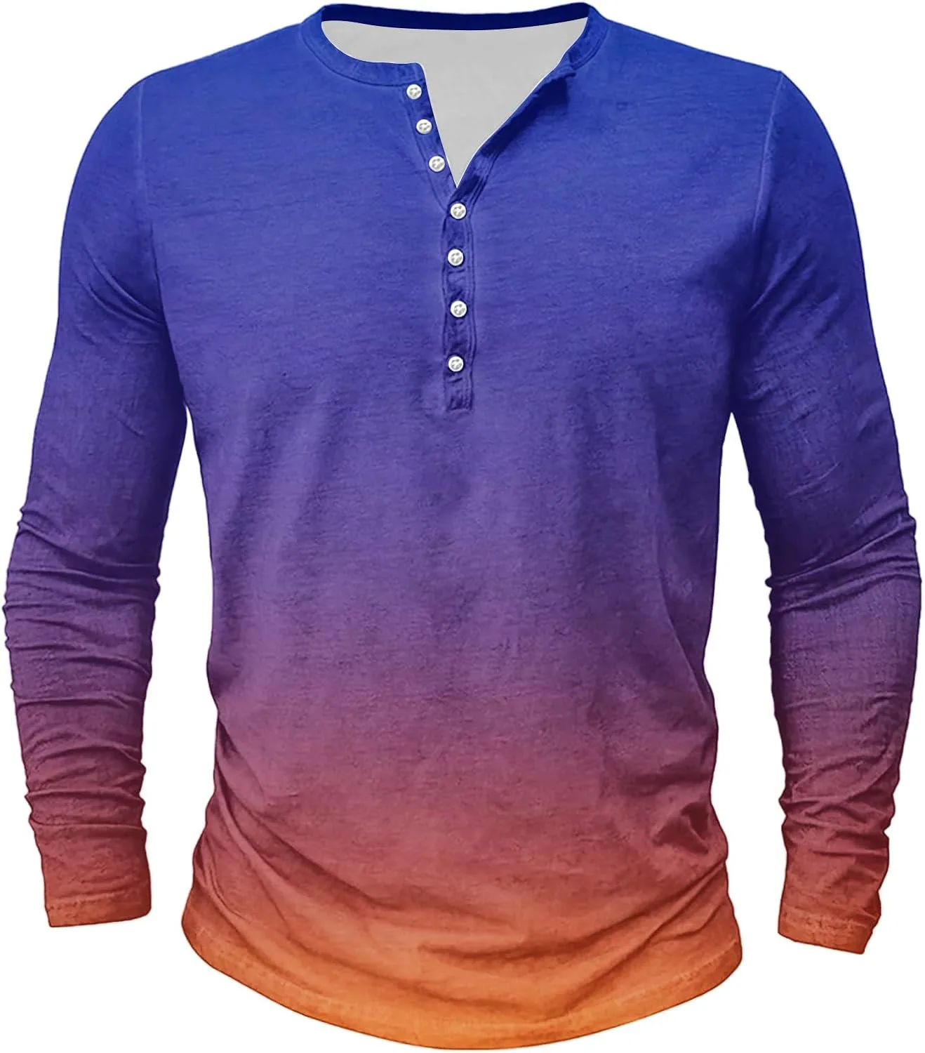 

Мужская футболка с градиентом, принт, Slim Fit FZYLQY