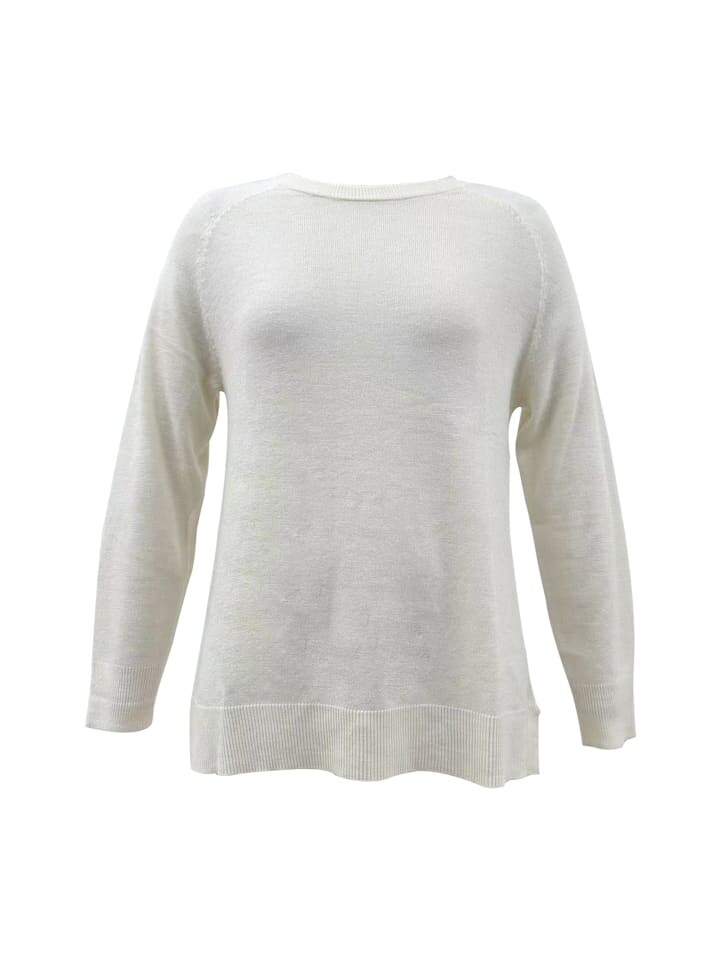 

Пуловер GINI LONDON Stricktop Gini Fine, белый