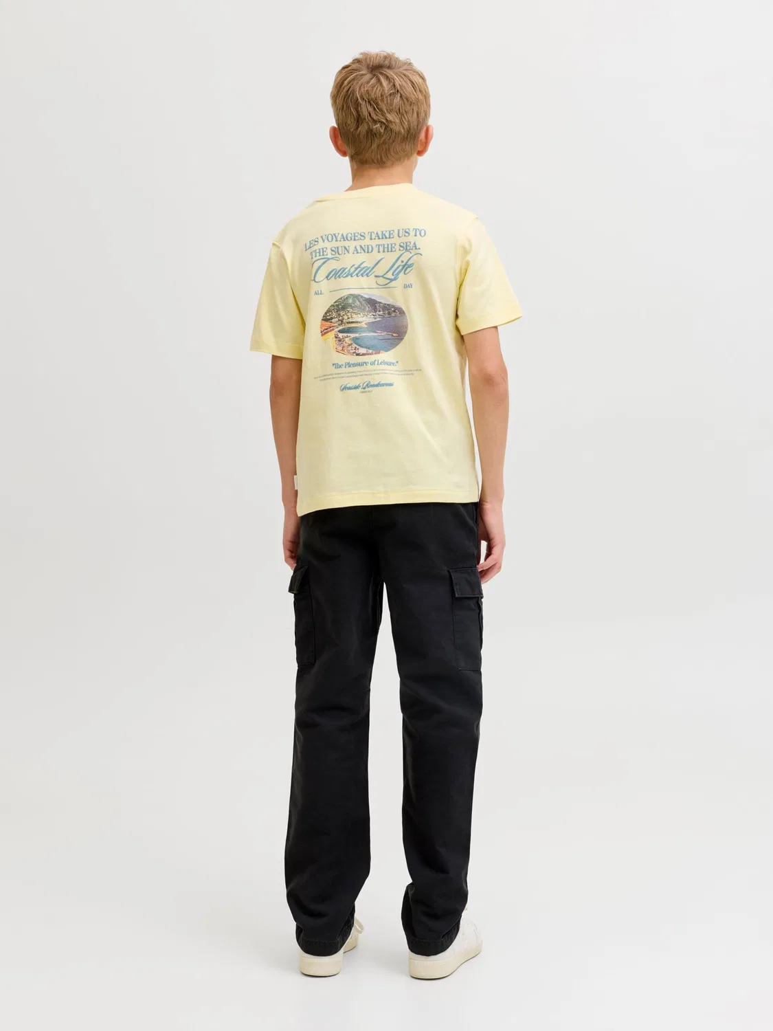 Футболка Jack & Jones Junior, Yellow — фото 4
