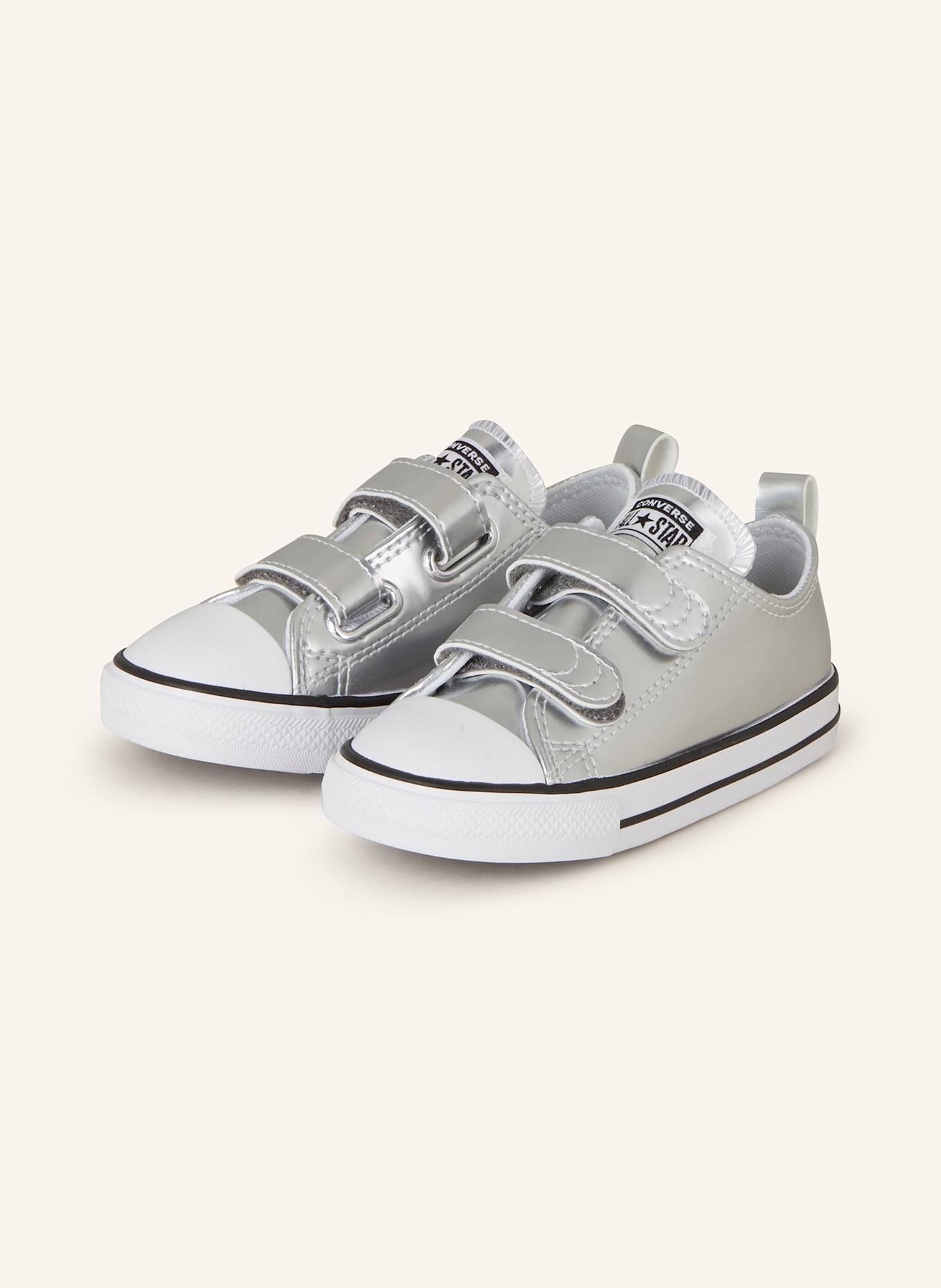 

Кроссовки Тейлор Converse, серебряный