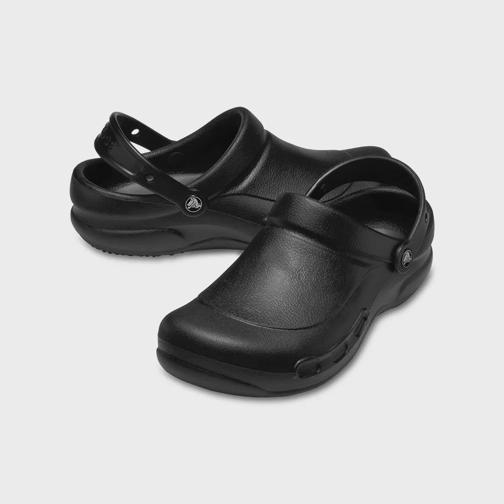 Мужские чёрные сабо Bistro от Crocs