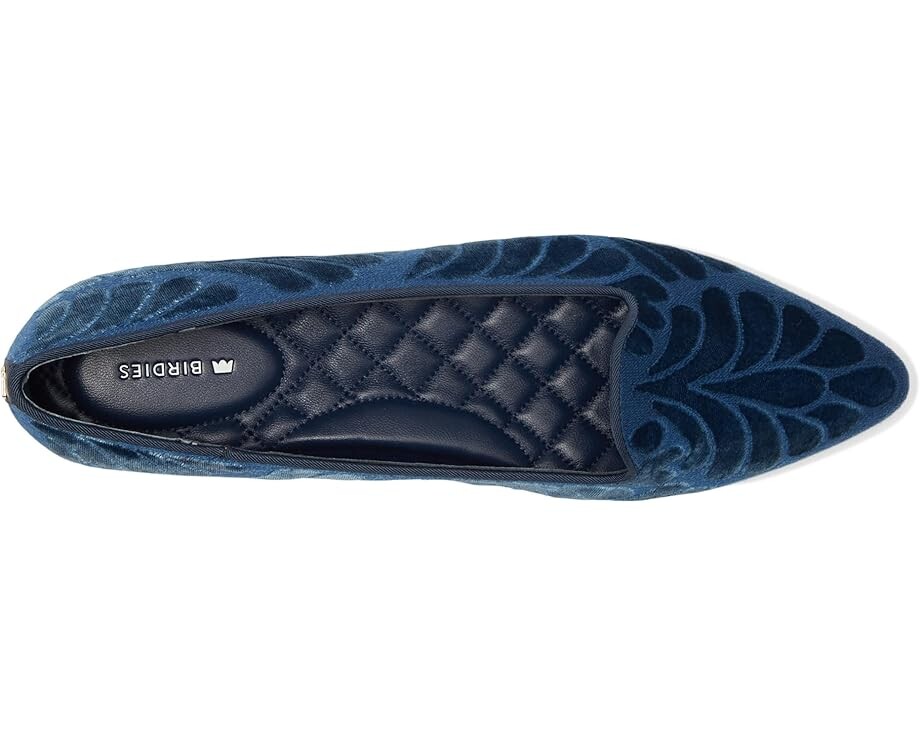 Туфли на плоской подошве Birdies The Sparrow Flat, цвет Ocean Velvet Embroidery — фото 2