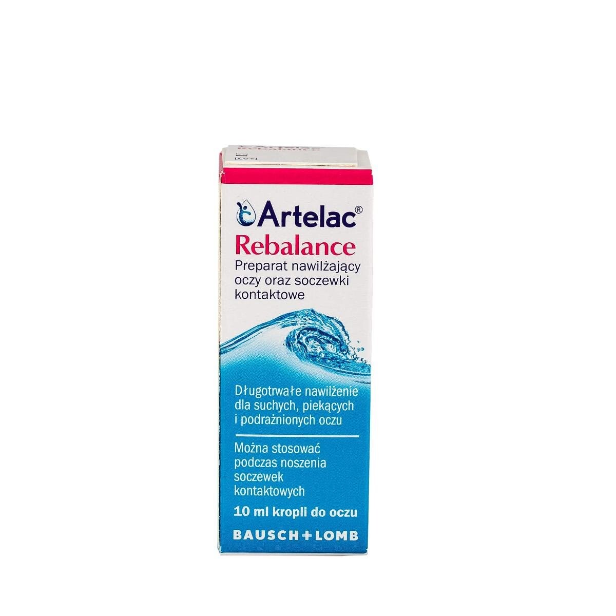 

Tubilux, Artelac Rebalance, капли глазные, 10 мл