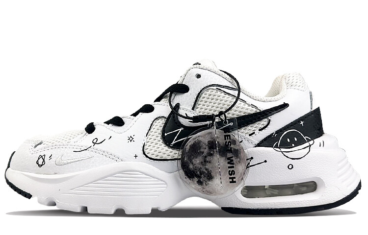 

Кроссовки Air Max Fusion женские с низким верхом, черные Nike